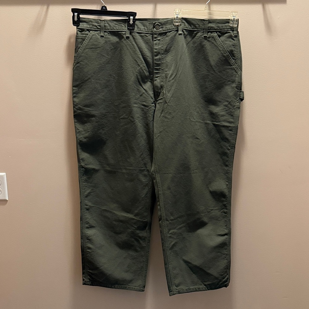 Carhartt Men's Forest Green Cargo Pants